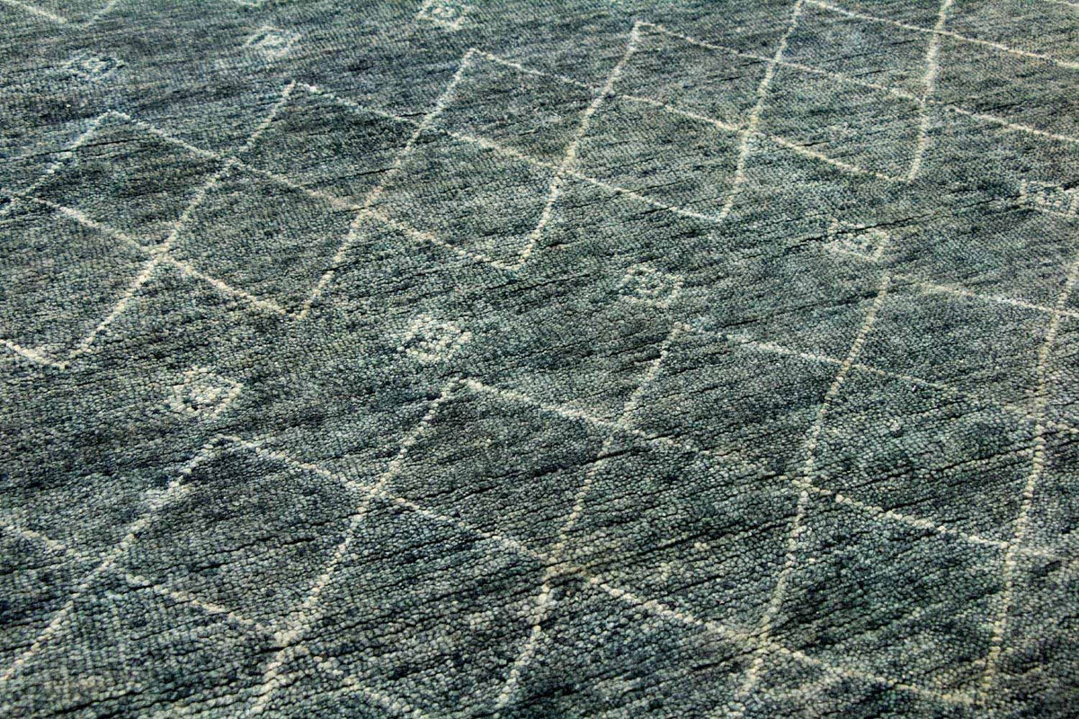 Designerski dywan - 251 x 153 cm - szary