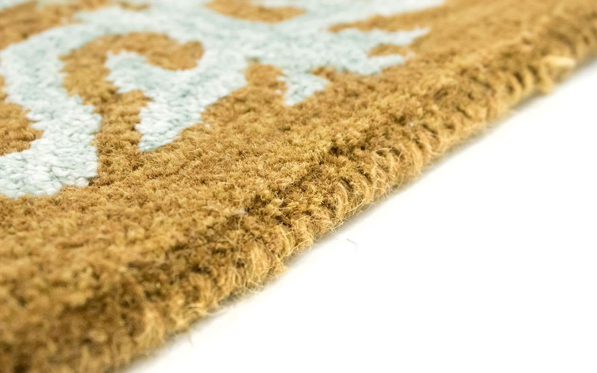 Designerski dywan - 263 x 181 cm - brązowy