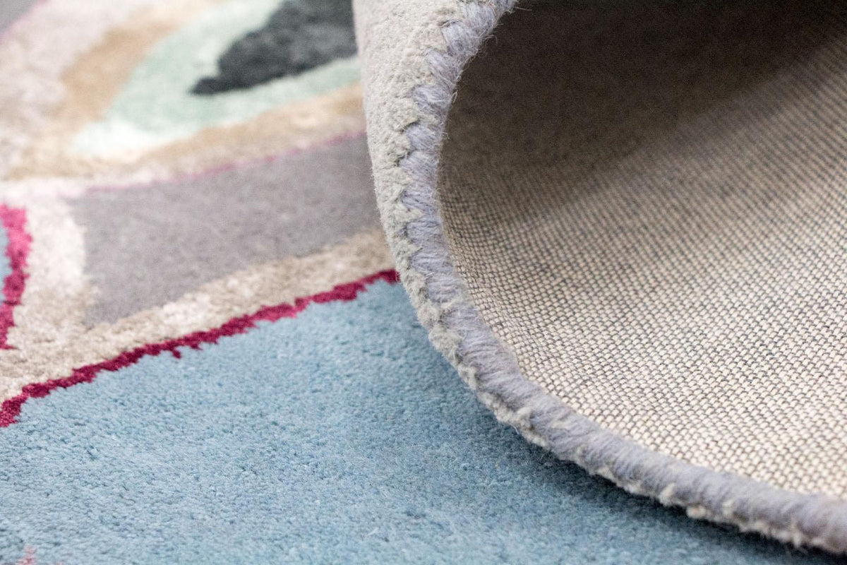 Designerski dywan - 237 x 150 cm - wielokolorowy