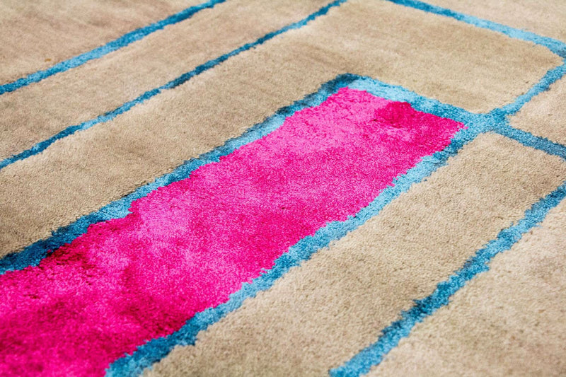 Designerski dywan - 239 x 152 cm - wielokolorowy