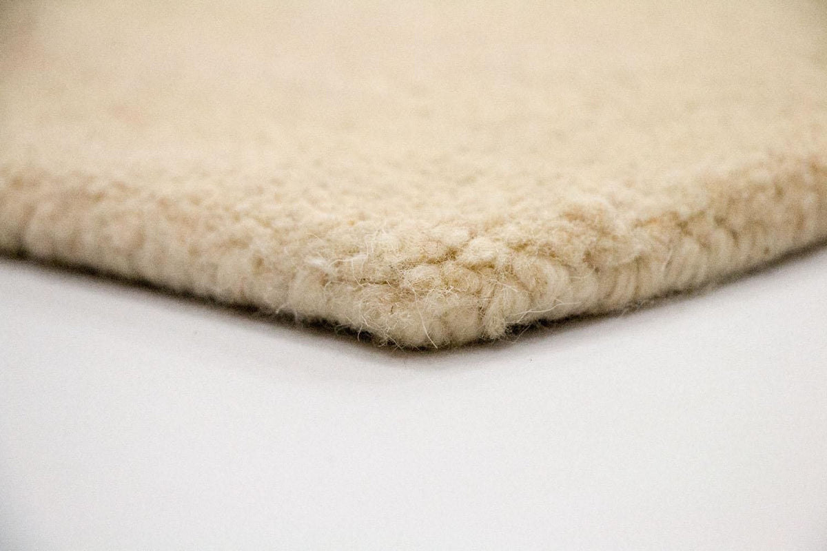 Designerski dywan - 240 x 149 cm - beżowy