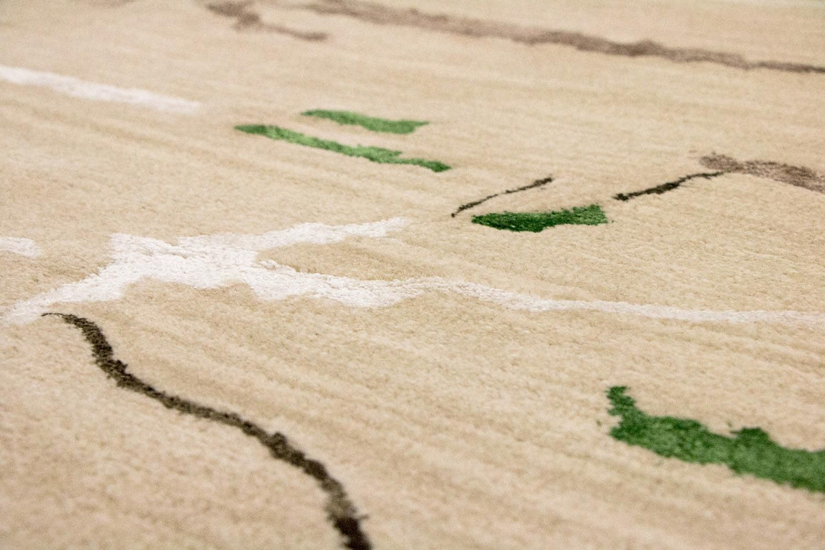 Designerski dywan - 241 x 152 cm - wielokolorowy