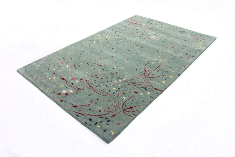 Designerski dywan - 243 x 156 cm - jasnoniebieski