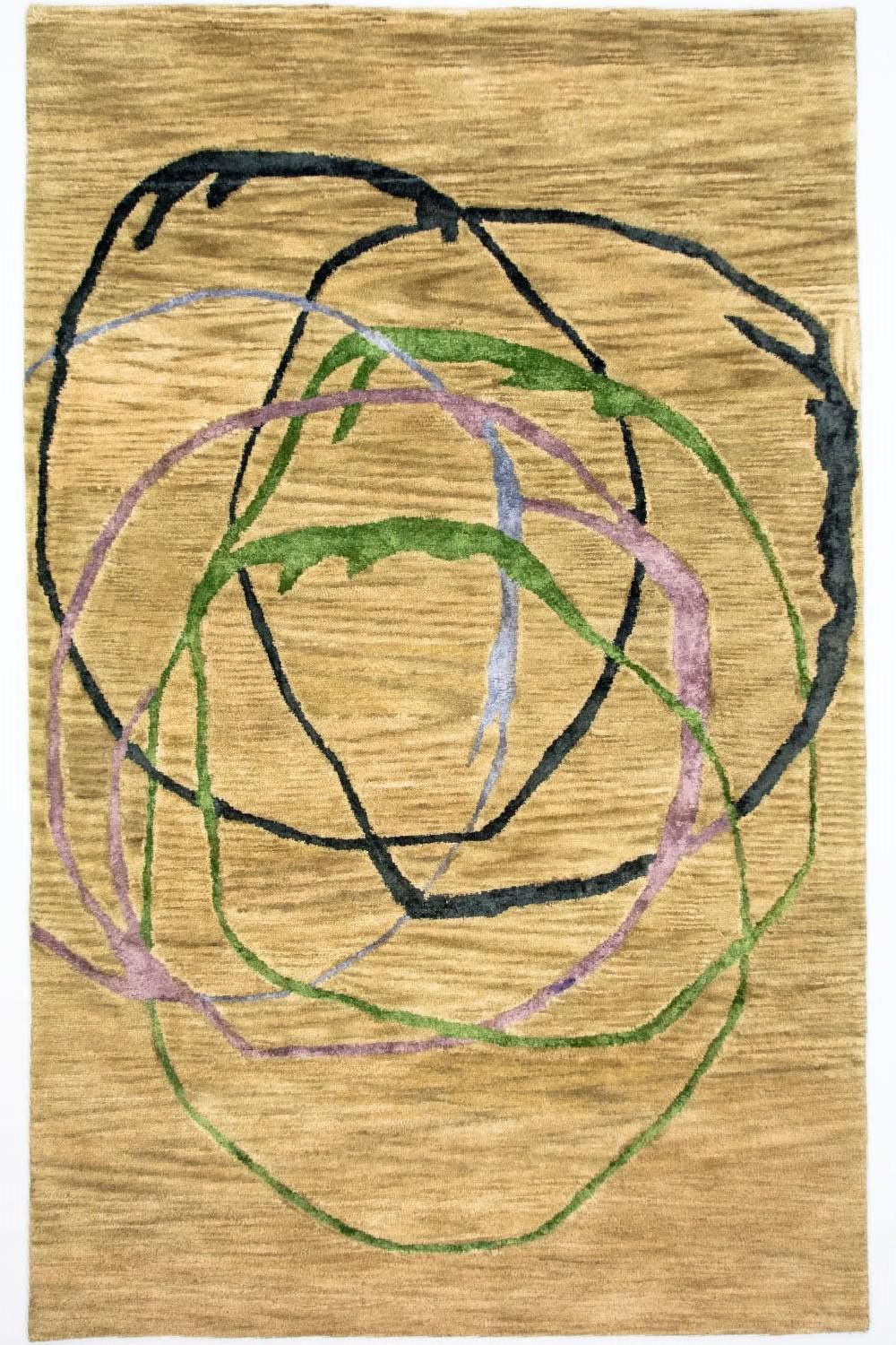 Designerski dywan - 243 x 152 cm - wielokolorowy