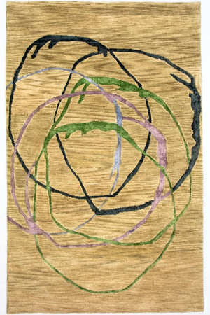 Designerski dywan - 243 x 152 cm - wielokolorowy