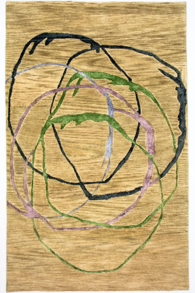 Designerski dywan - 243 x 152 cm - wielokolorowy