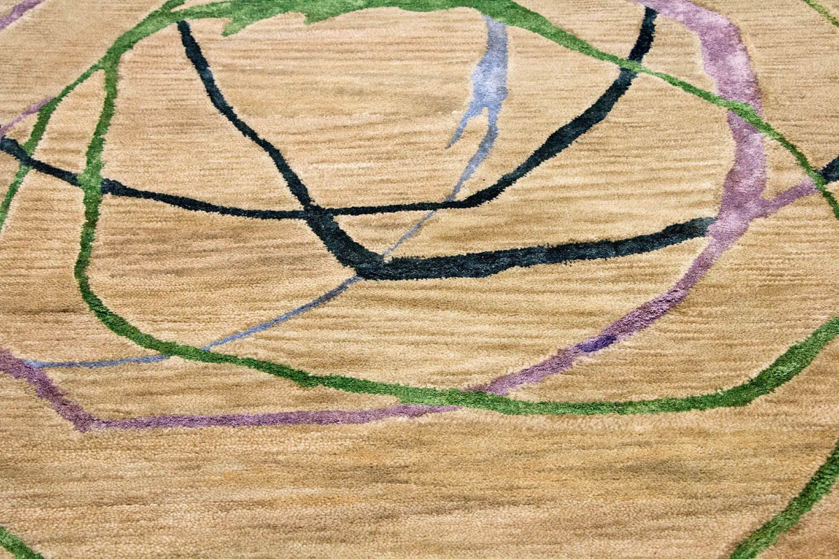 Designerski dywan - 243 x 152 cm - wielokolorowy