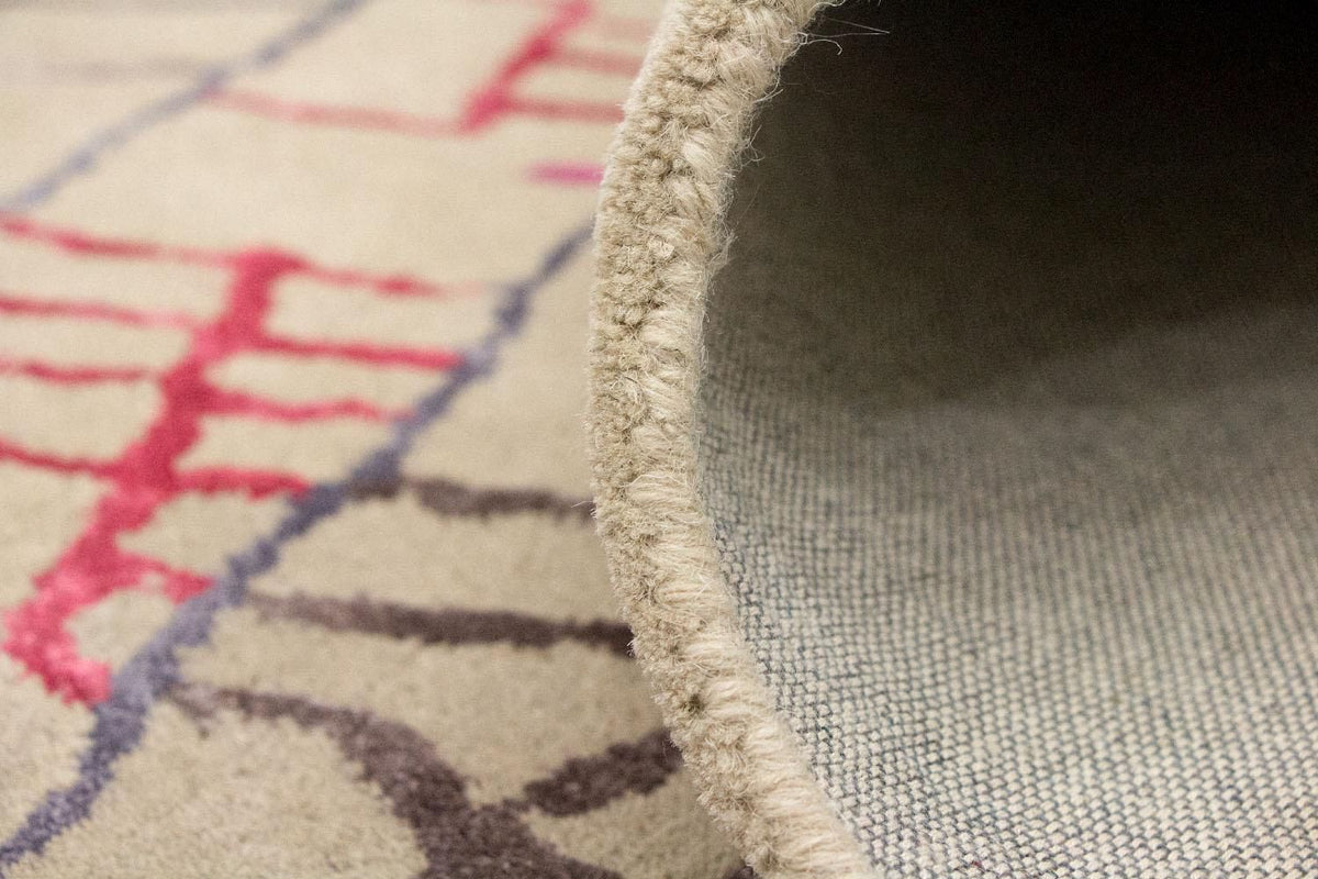 Designerski dywan - 241 x 152 cm - wielokolorowy