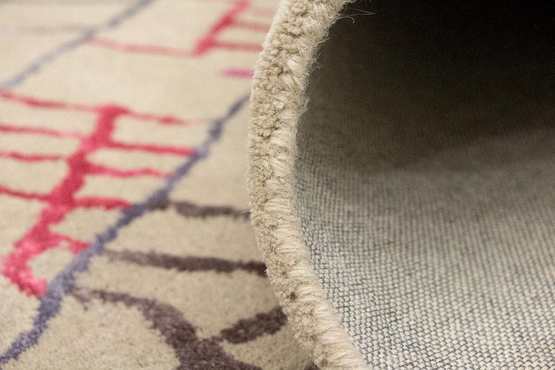 Designerski dywan - 241 x 152 cm - wielokolorowy