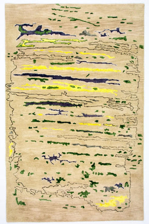 Designerski dywan - 243 x 153 cm - wielokolorowy