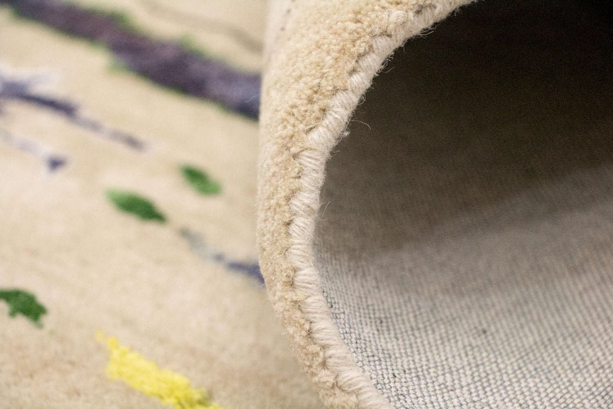 Designerski dywan - 243 x 153 cm - wielokolorowy