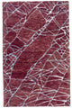 Designerski dywan - 245 x 153 cm - brązowy