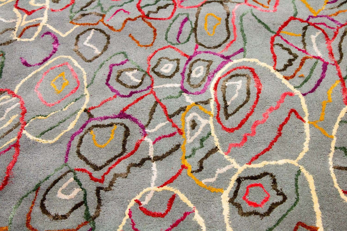 Designerski dywan - 241 x 153 cm - wielokolorowy