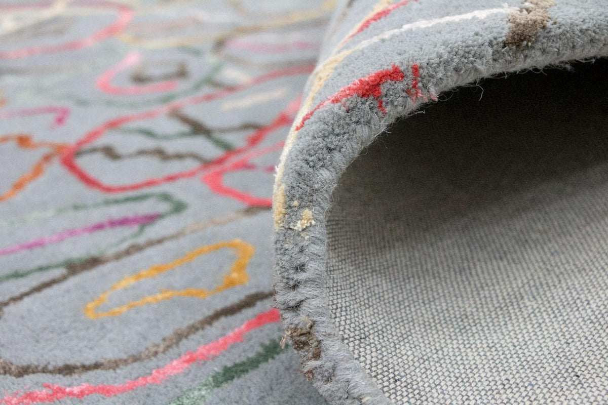 Designerski dywan - 241 x 153 cm - wielokolorowy