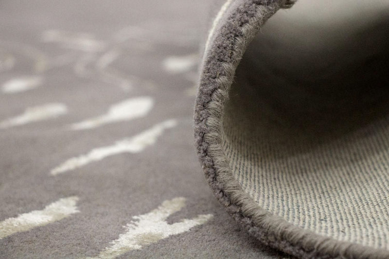 Designerski dywan - 241 x 153 cm - brązowy