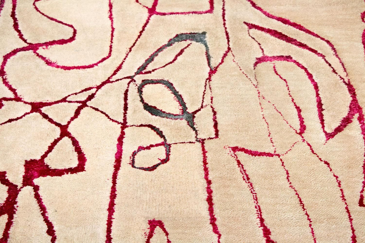 Designerski dywan - 241 x 152 cm - wielokolorowy