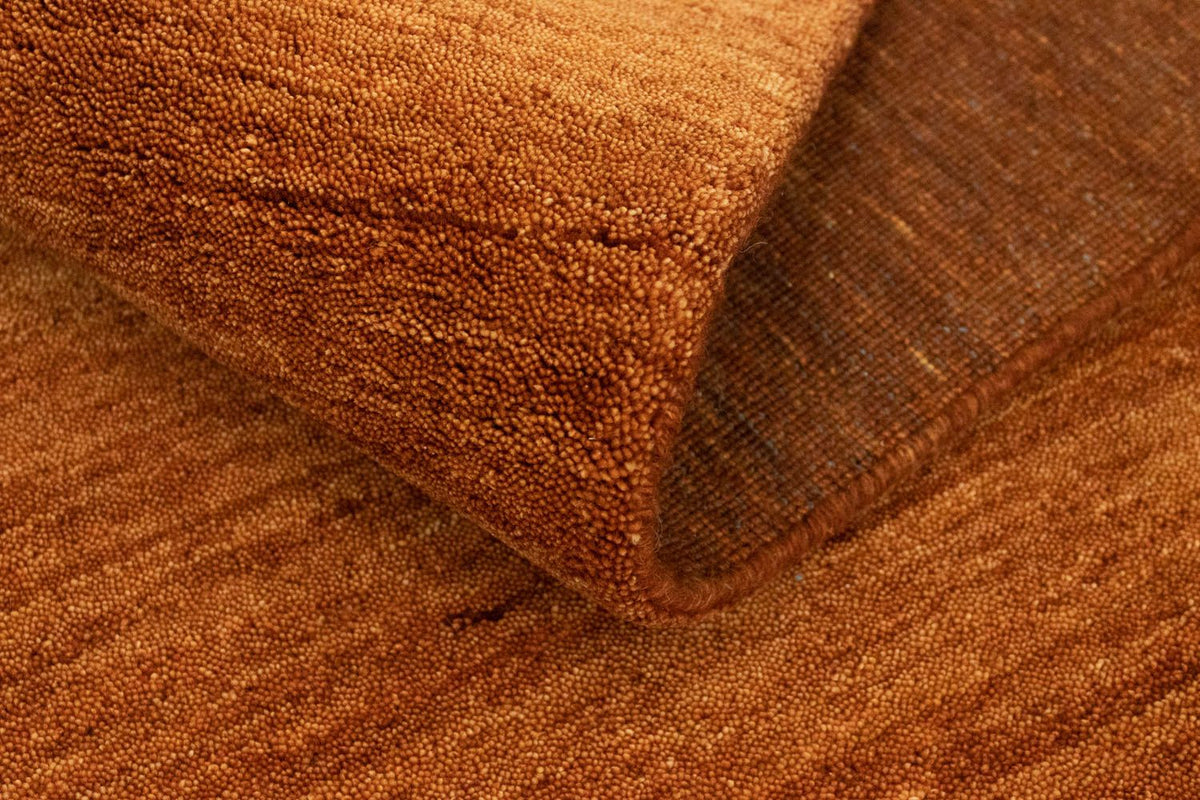 Biegacz Dywan Gabbeh - Miękki - 400 x 80 cm - brązowy