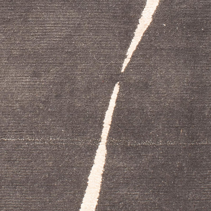 Dywan z Nepalu - 120 x 60 cm - szary