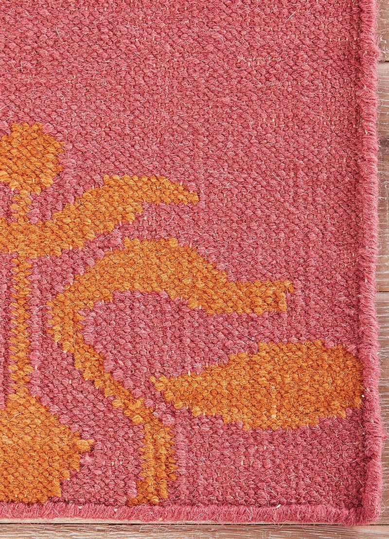 Dywan wełniany - 300 x 240 cm - fioletowy