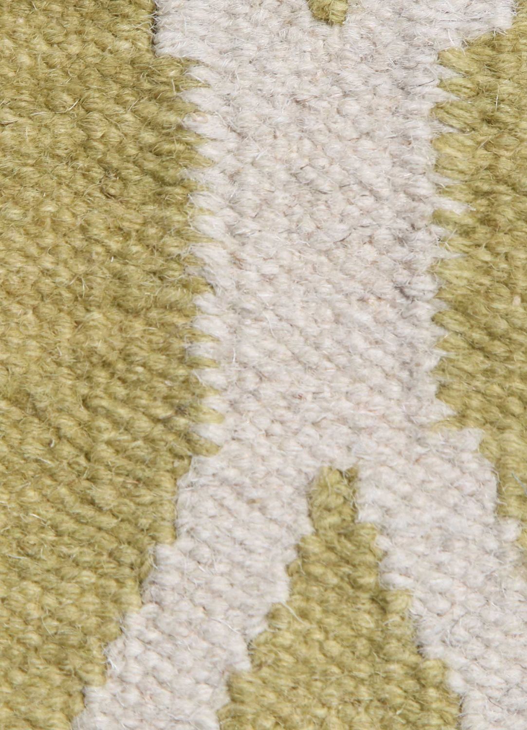 Dywan wełniany - 228 x 158 cm - jasnozielony