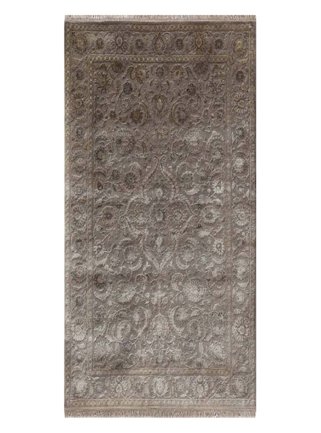 Biegacz Dywan wełniany - 180 x 75 cm - taupe