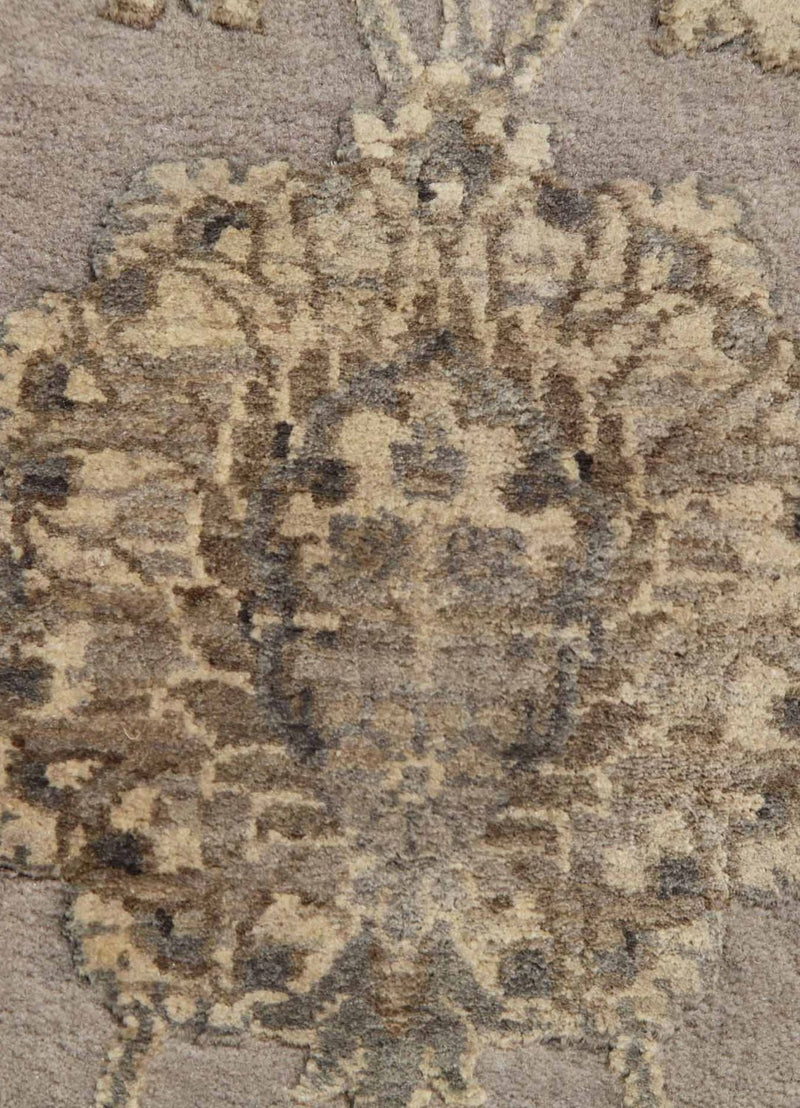 Biegacz Dywan wełniany - 180 x 75 cm - taupe