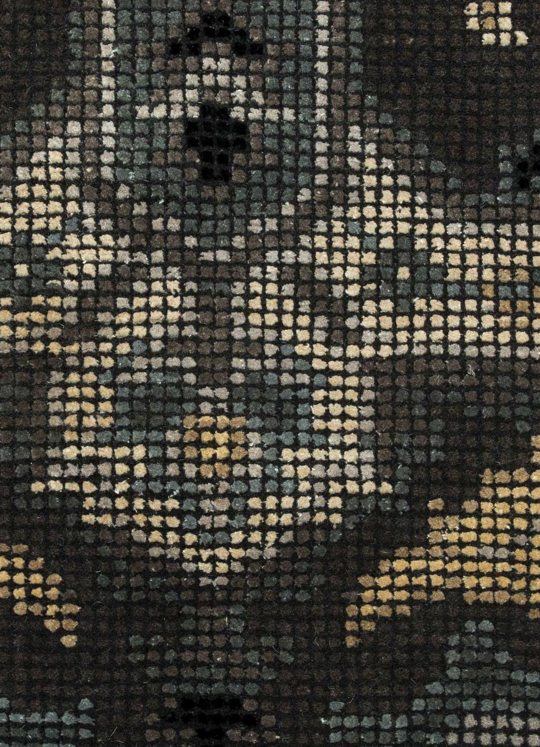 Dywan wełniany - 300 x 240 cm - antracyt