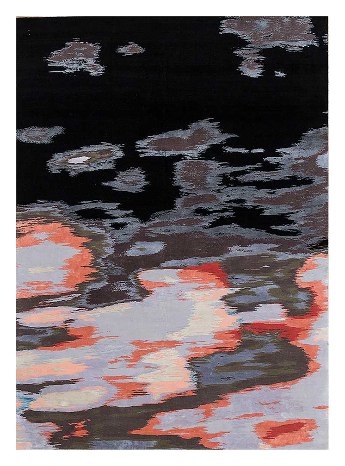 Dywan wełniany - 420 x 300 cm - wielokolorowy