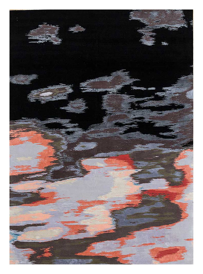 Dywan wełniany - 420 x 300 cm - wielokolorowy