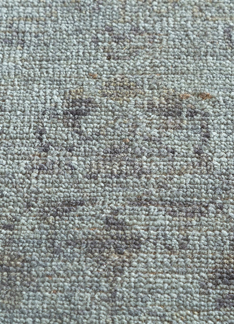 Dywan wełniany - 300 x 240 cm - jasnoniebieski