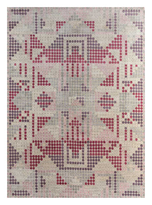 Dywan wełniany - 300 x 200 cm - wielokolorowy