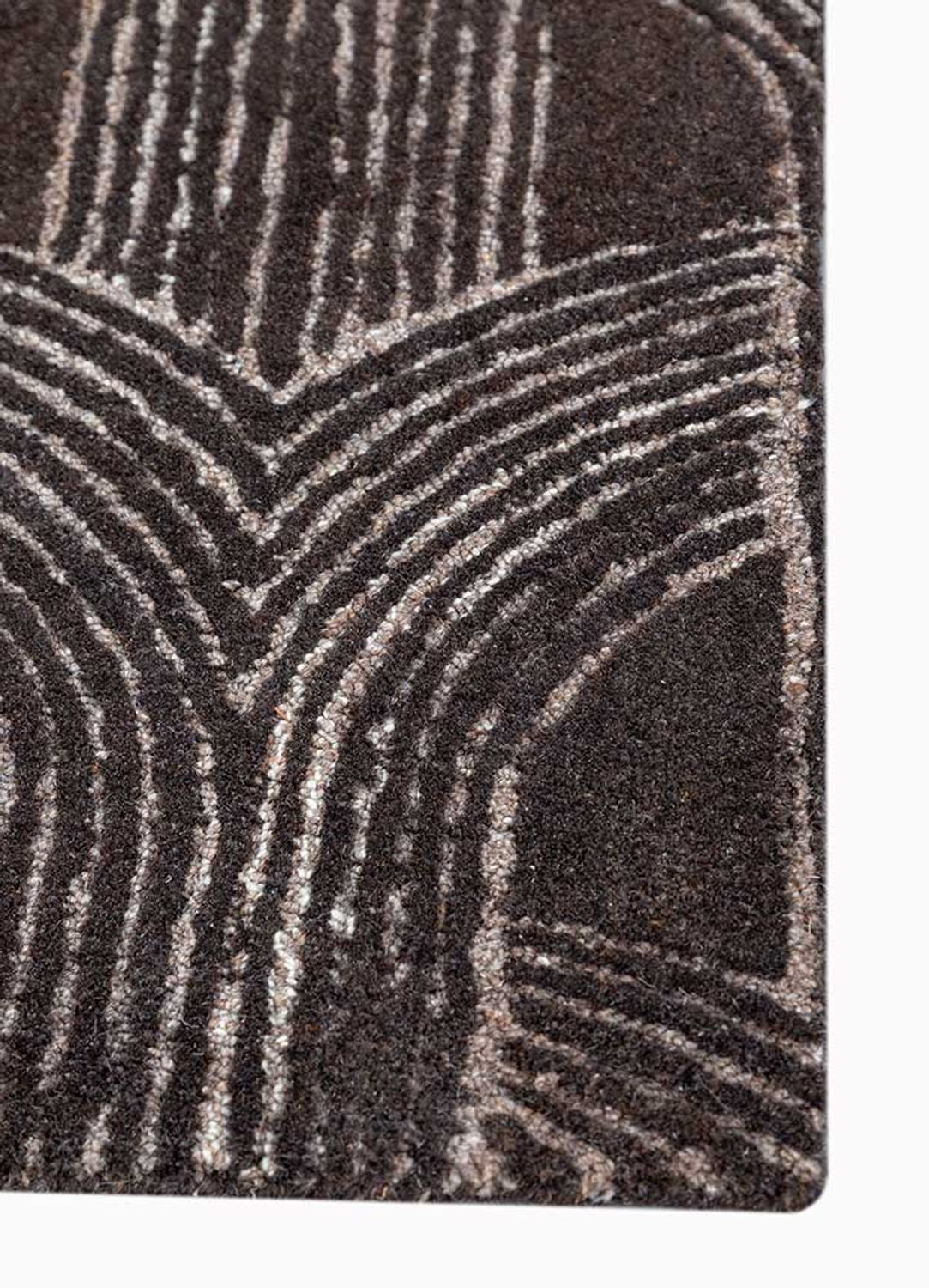 Dywan wełniany - 240 x 150 cm - taupe