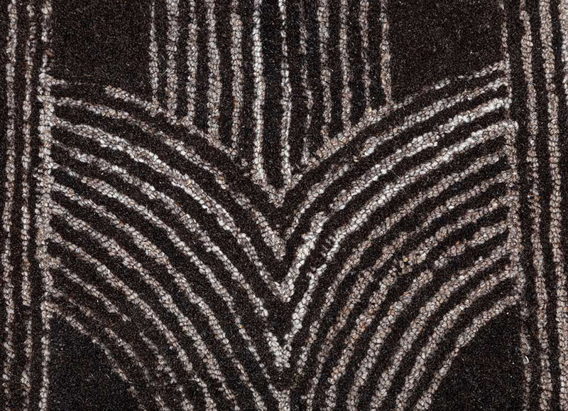 Dywan wełniany - 240 x 150 cm - taupe