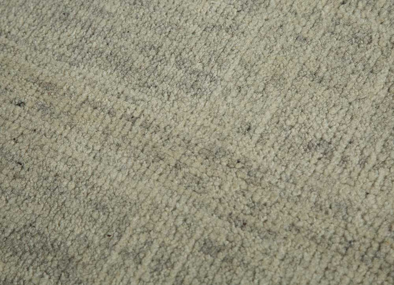 Dywan wełniany - 240 x 150 cm - kremowy