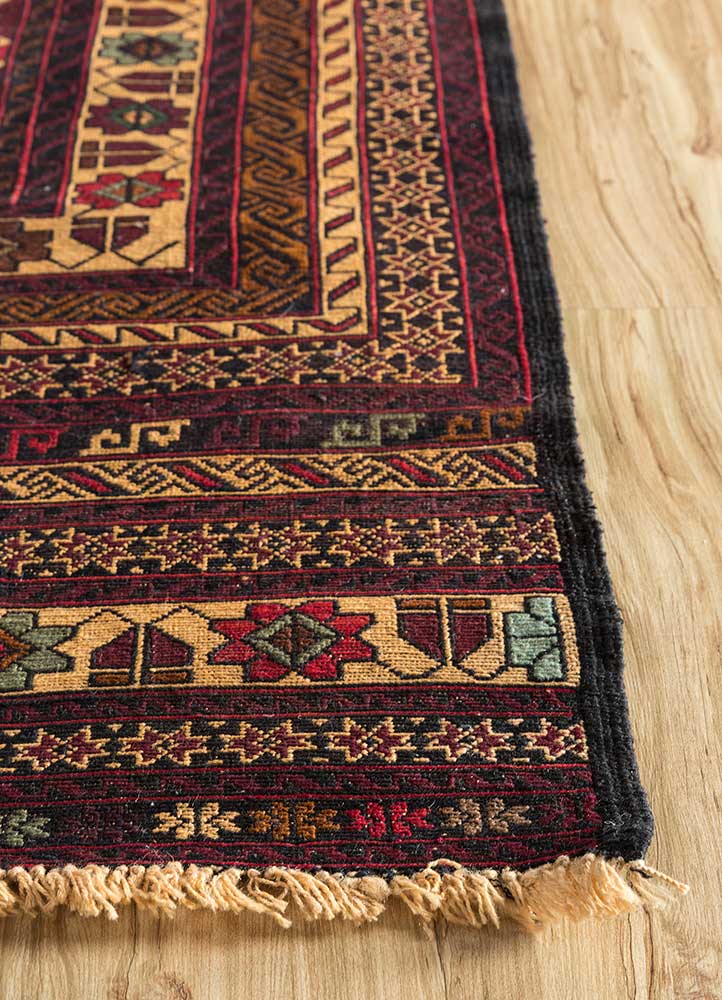 Dywan Kelim - Orientalny - 180 x 120 cm - pomarańczowy