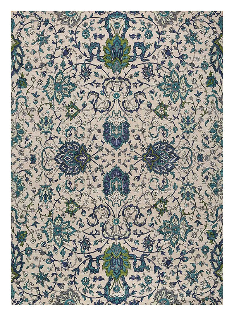 Dywan wełniany - 360 x 270 cm - kremowy