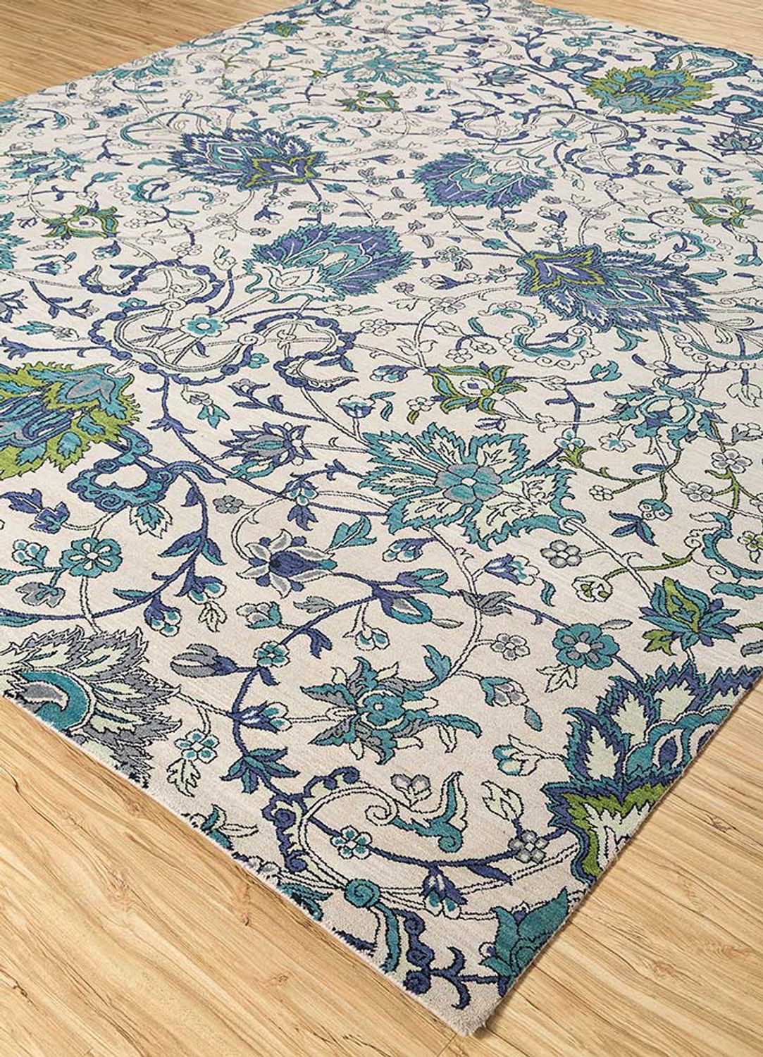 Dywan wełniany - 360 x 270 cm - kremowy