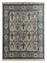 Dywan wełniany - 300 x 240 cm - kremowy