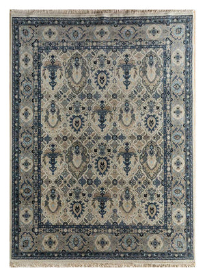 Dywan wełniany - 300 x 240 cm - kremowy