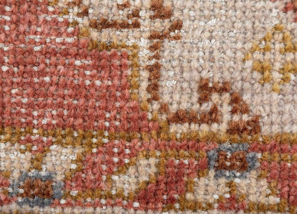 Dywan wełniany - 300 x 240 cm - pomarańczowy