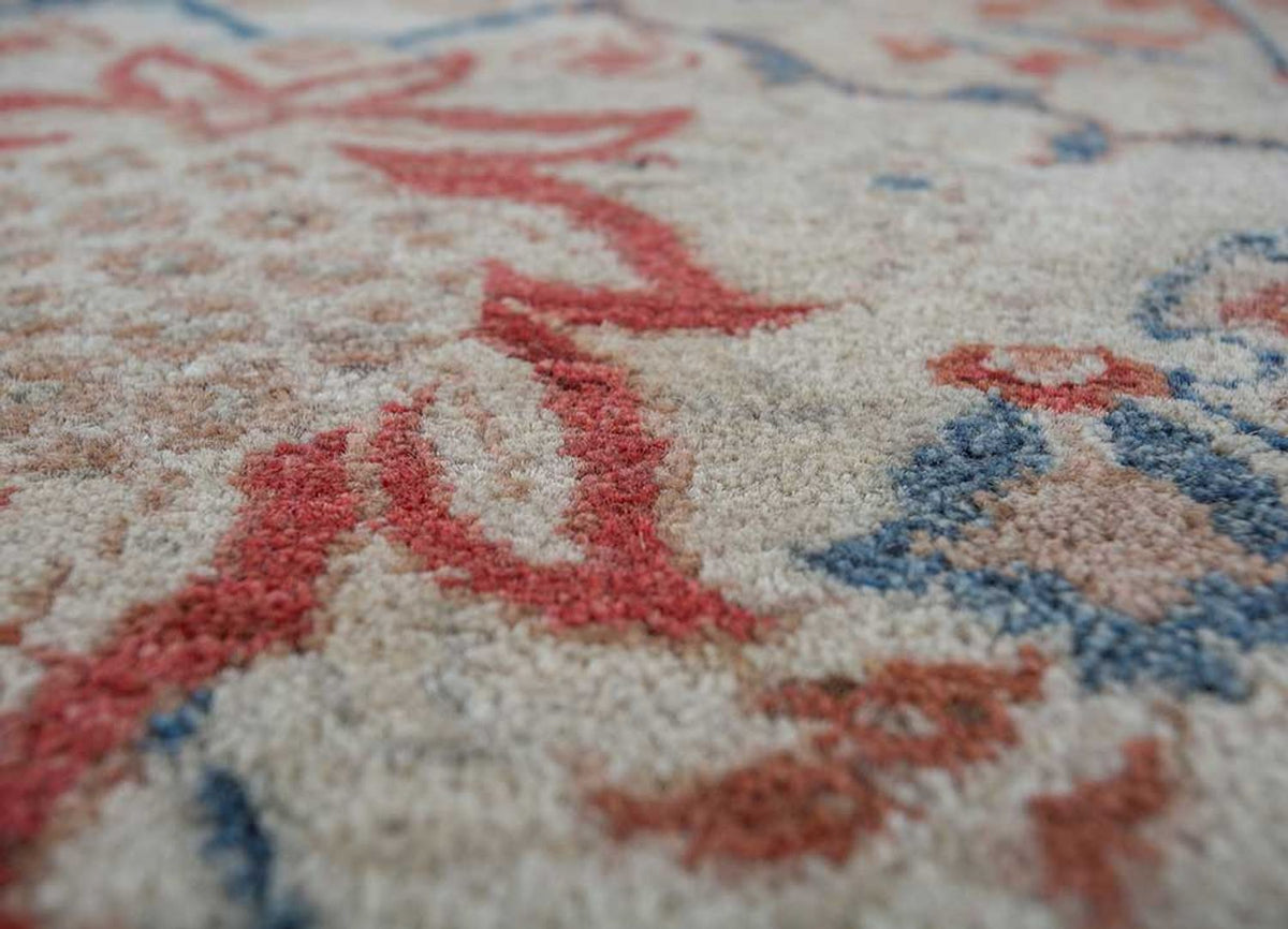 Dywan wełniany - 300 x 240 cm - pomarańczowy