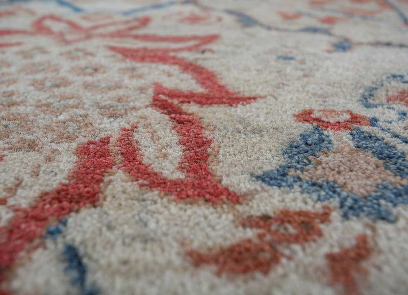 Dywan wełniany - 300 x 240 cm - pomarańczowy