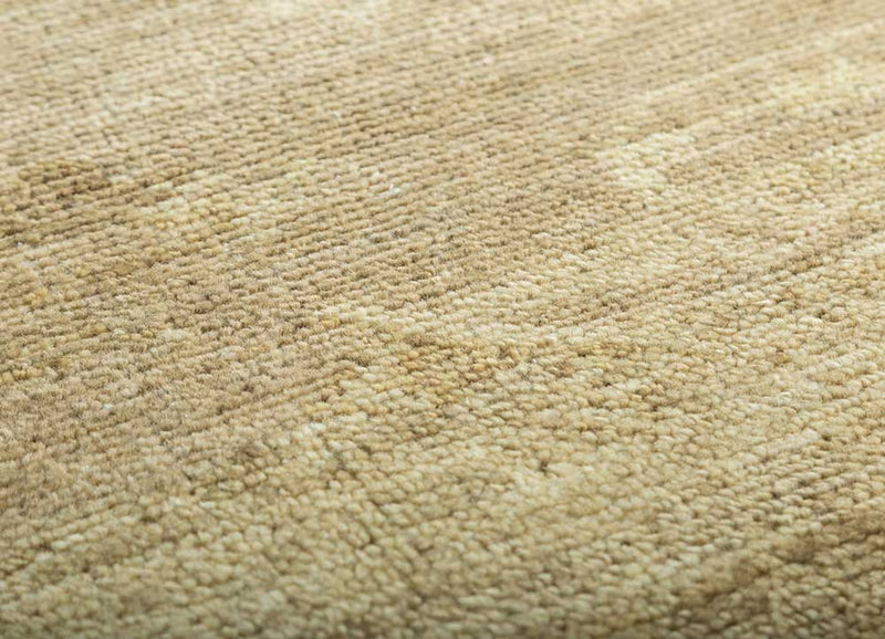 Dywan wełniany - 300 x 240 cm - złoto