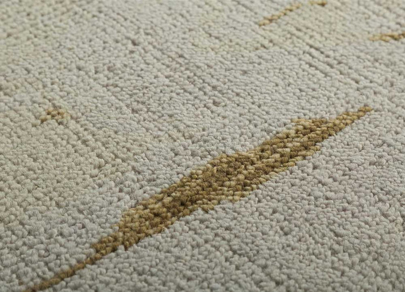 Dywan wełniany - 300 x 240 cm - kremowy