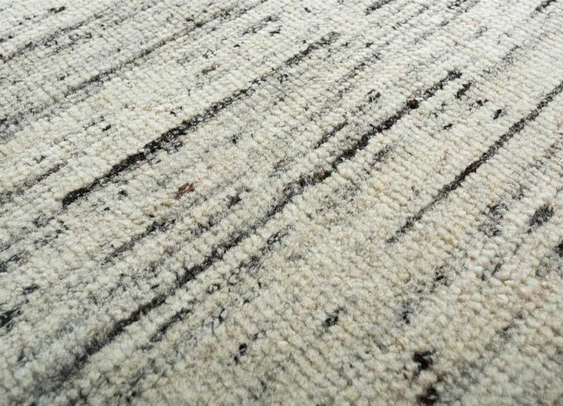 Dywan wełniany - 300 x 240 cm - kremowy