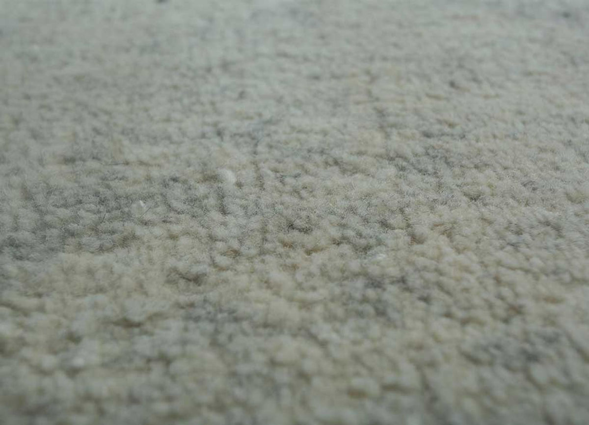 Dywan wełniany - 300 x 240 cm - szary