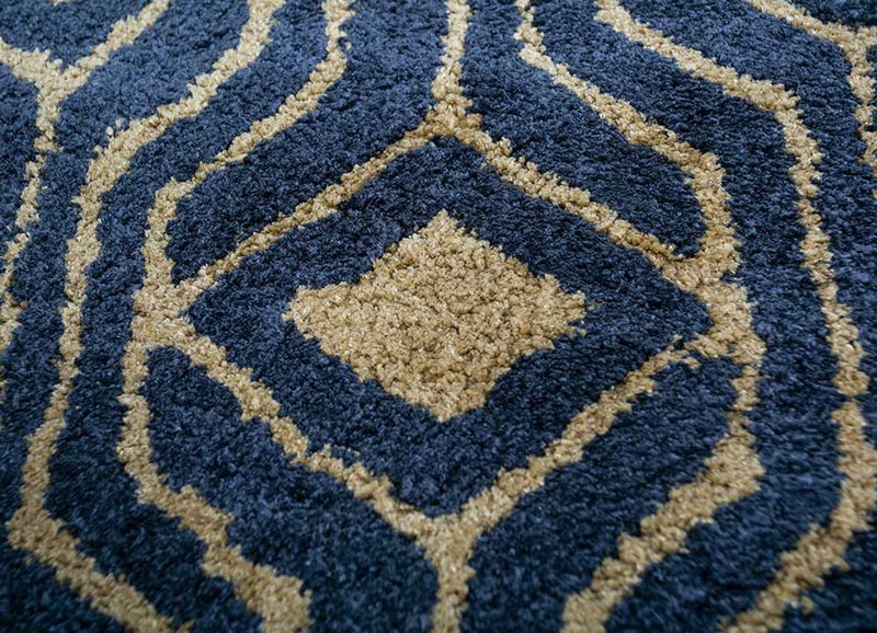 Dywan - 240 x 150 cm - ciemnoniebieski