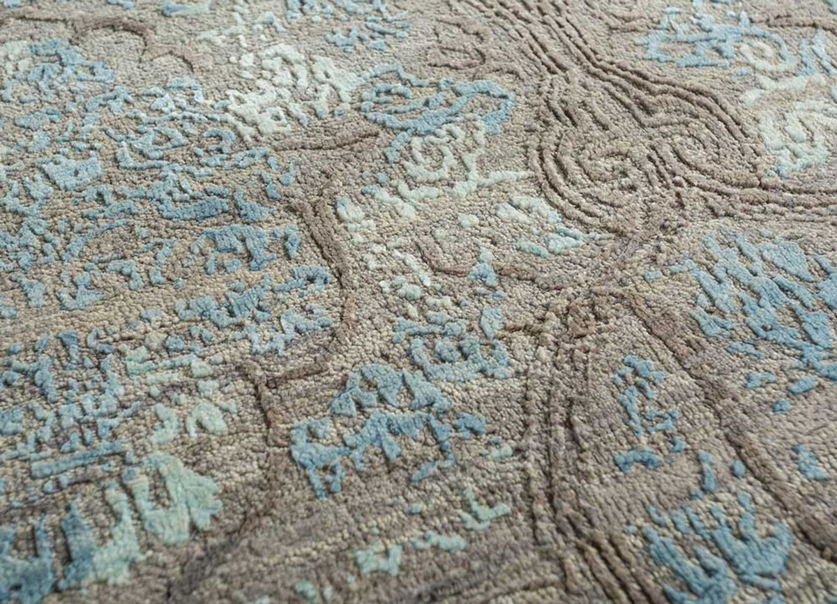 Dywan wełniany - 300 x 195 cm - beżowy