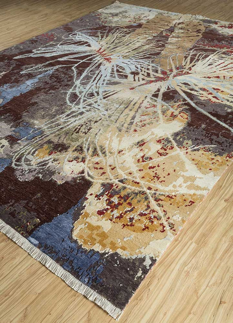 Dywan wełniany - 300 x 240 cm - beżowy