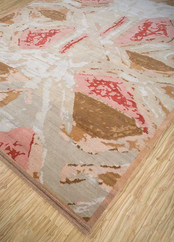 Dywan wełniany - 300 x 240 cm - kremowy